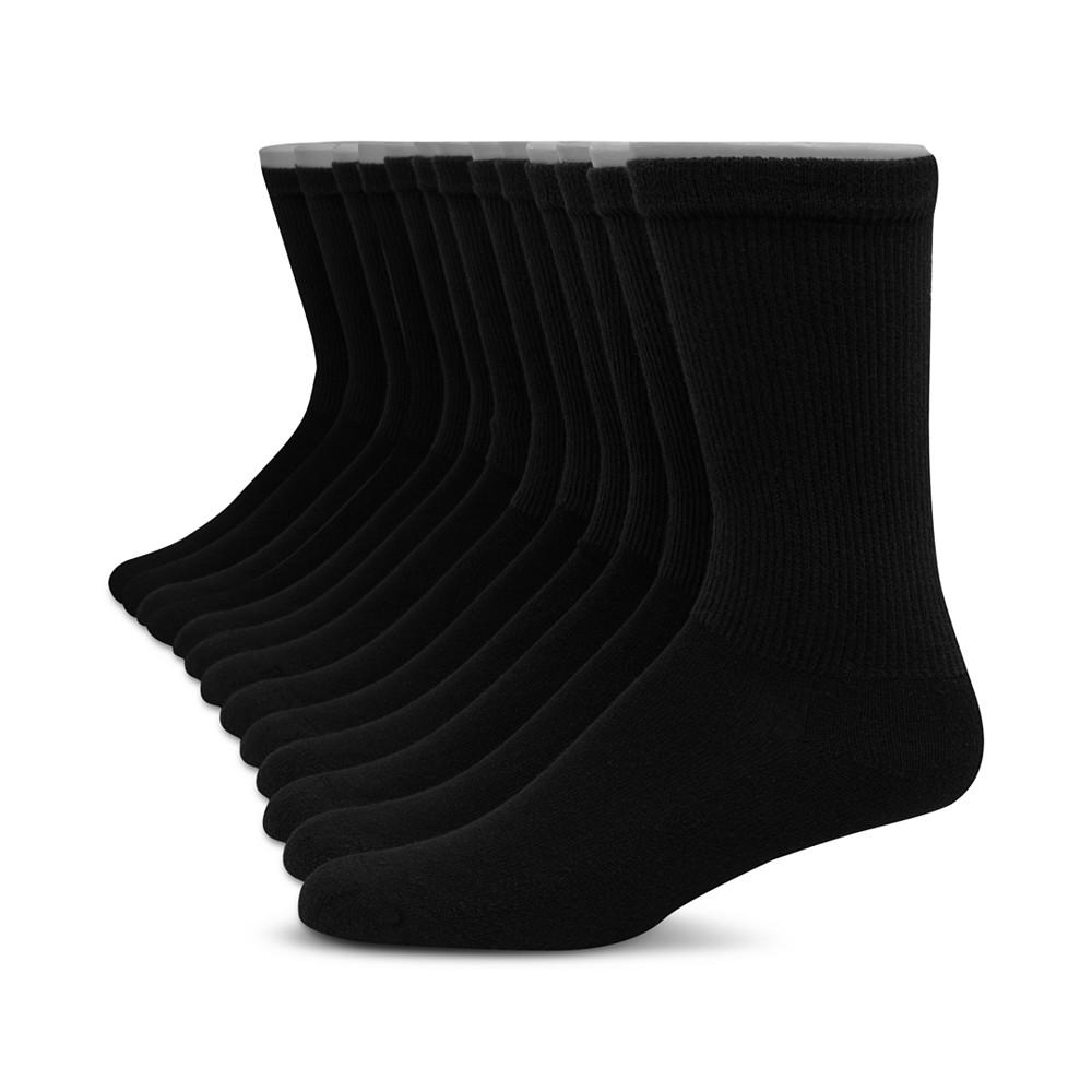 Hanes Men's 12-Pk. Ultimate Crew Socks