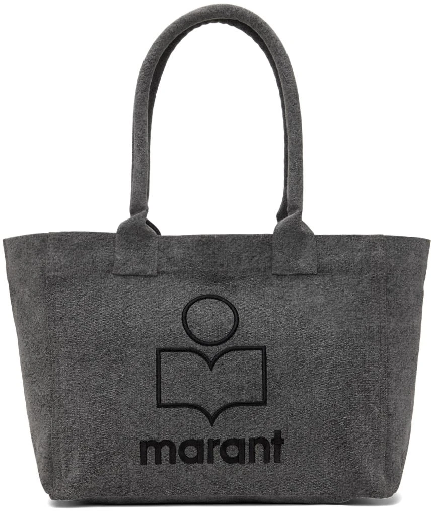 Isabel Marant Gray Yenky Zip Tote 1