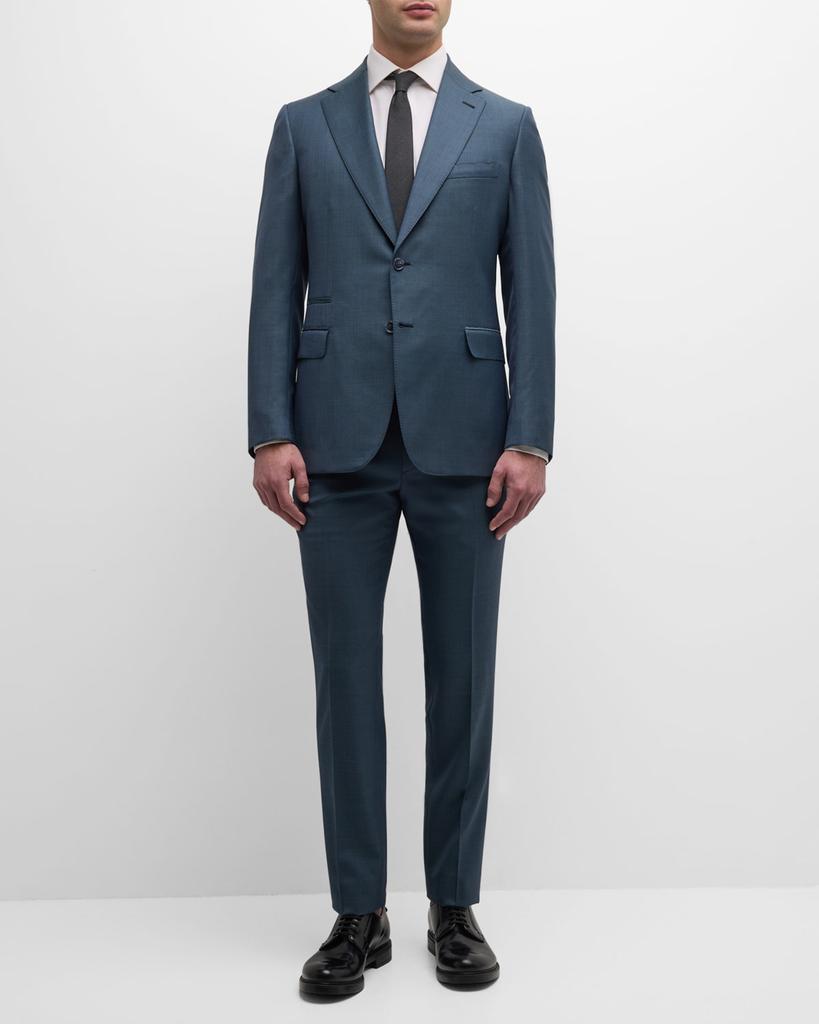 Brioni Men's Solid Wool Suit