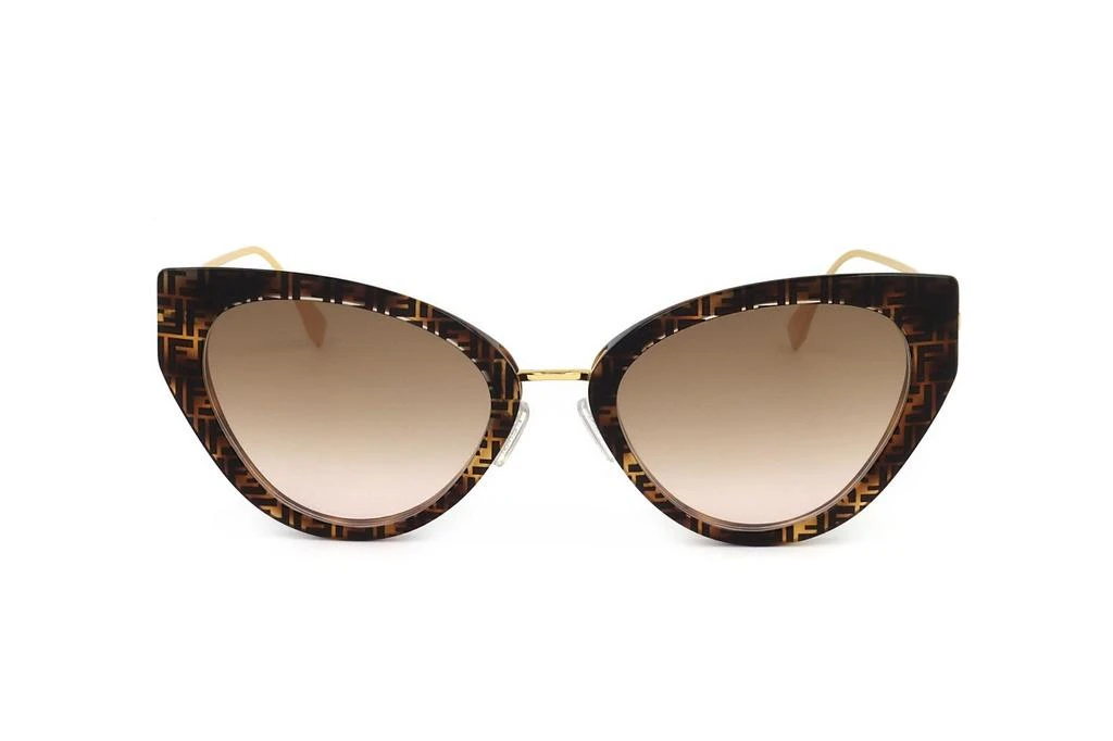 Fendi Eyewear Fendi Eyewear Cat-Eye Frame Sunglasses 1