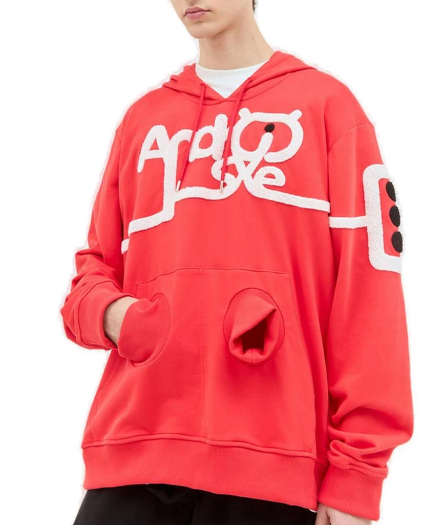 Walter Van Beirendonck Walter Van Beirendonck Drawstring Android Hoodie 1