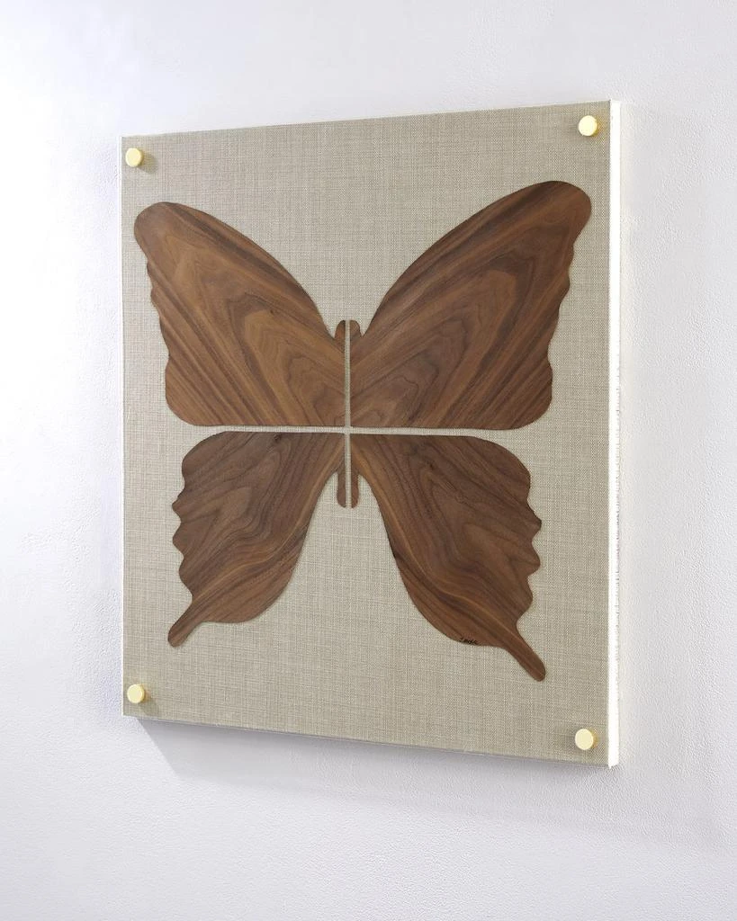 Tommy Mitchell Walnut Butterfly Artwork 3