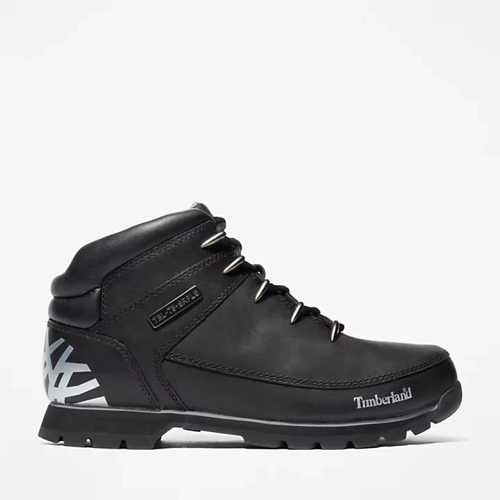 Timberland Euro Sprint Hiker for Men in Black Full-grain 1