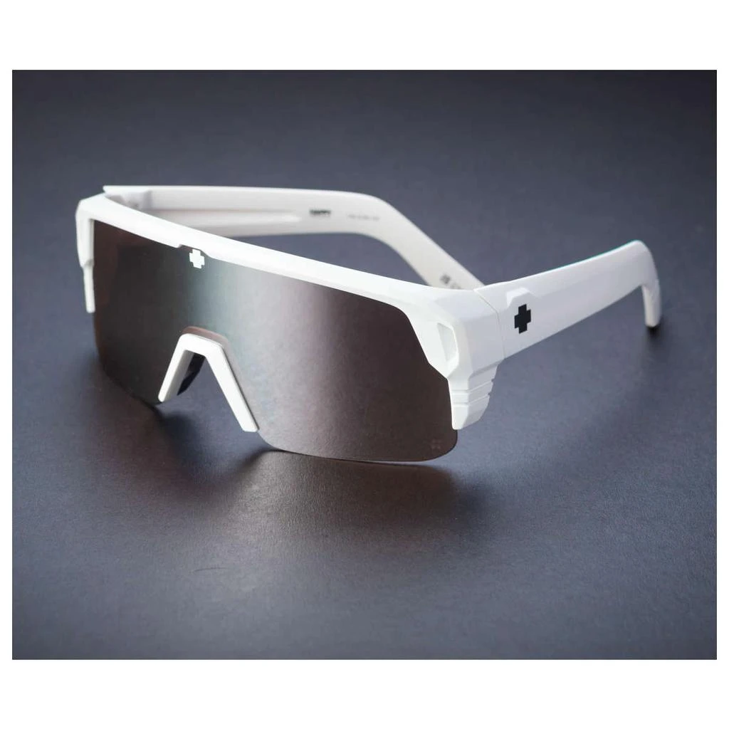 Spy Spy Unisex White Shield Sunglasses 3