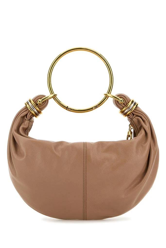 Chloé Antiqued pink leather Bracelet handbag 1