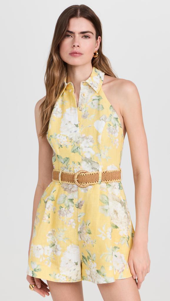 Zimmermann Acacia Halter Romper