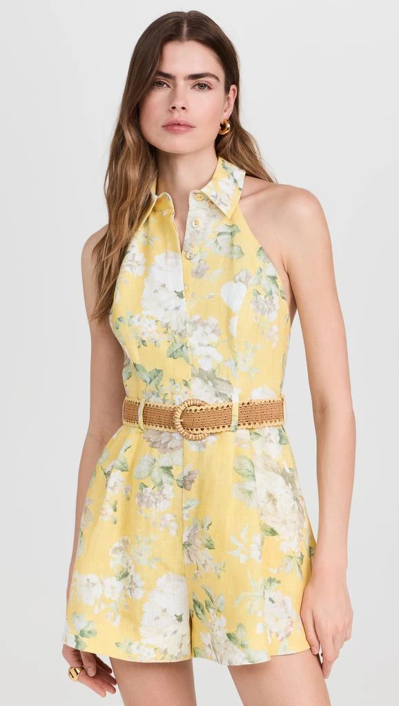 Zimmermann Acacia Halter Romper 1