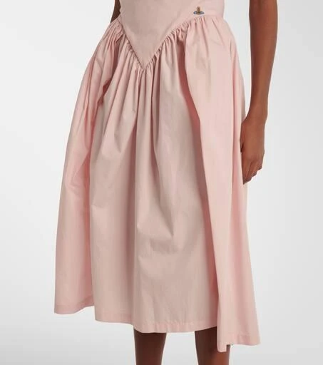 Vivienne Westwood Sunday draped satin corset dress 6