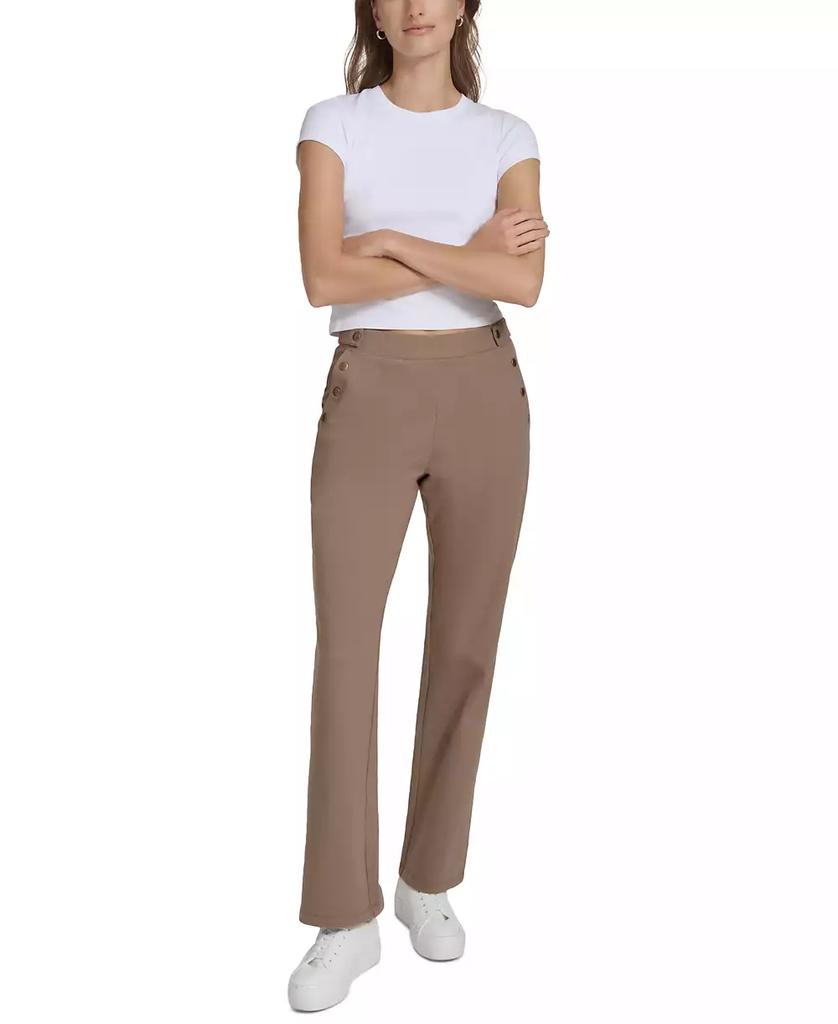 Marc New York by Andrew Marc Women's Twill Flare-Leg Pants