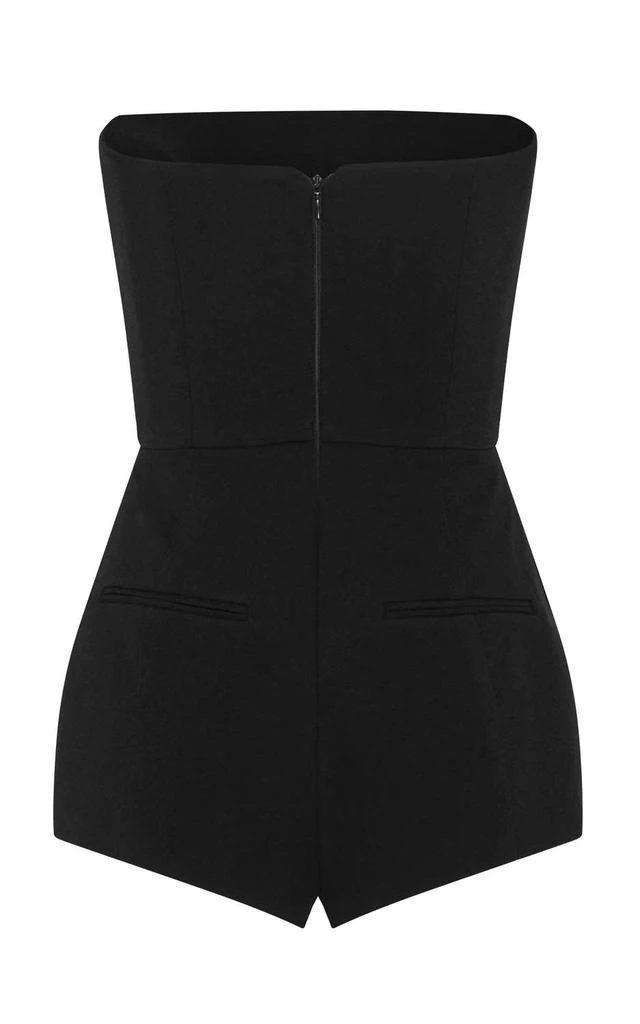 Alex Perry Alex Perry - Brin Stretch Crepe Strapless Playsuit 5