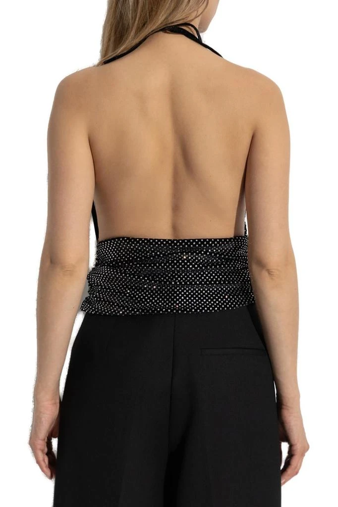 Balmain Balmain Embellished Open-Back Top 3