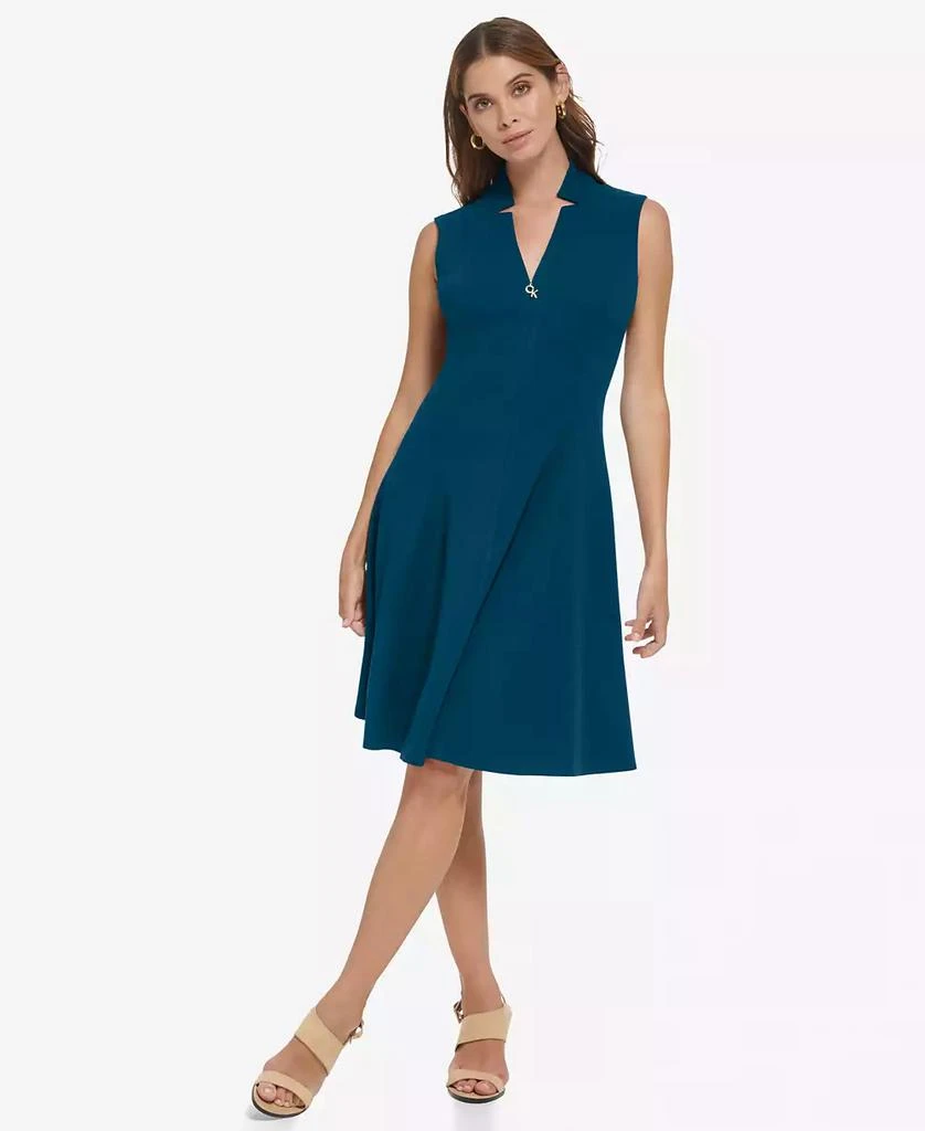 a line party dress with sleeves Lavender Organza A Line Puff Sleeves Prom Dresses, PL557 main image 0