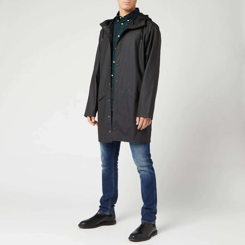 RAINS RAINS Men's Matte Shell Long Jacket 3