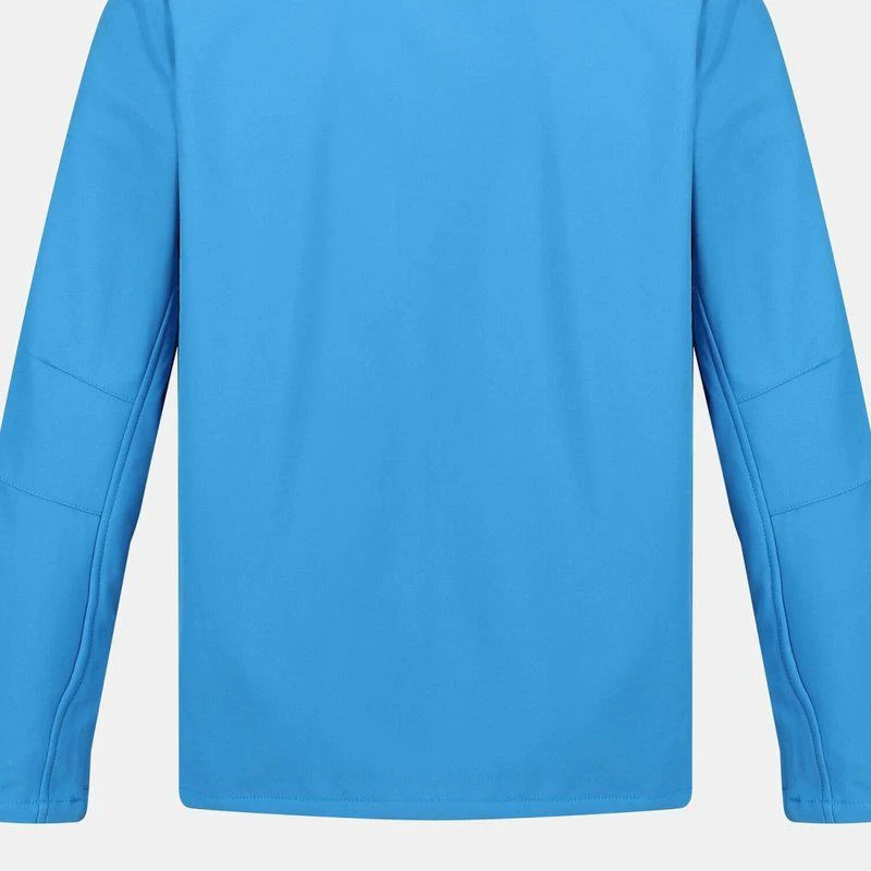 Regatta Standout Mens Arcola 3 Layer Softshell Jacket Waterproof And Breathable French Blue / Seal Grey 2