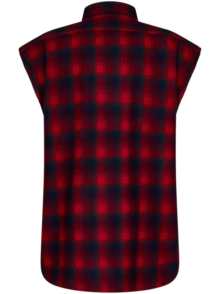 MAISON MARGIELA Maison Margiela Checked Sleevelss Shirt 2
