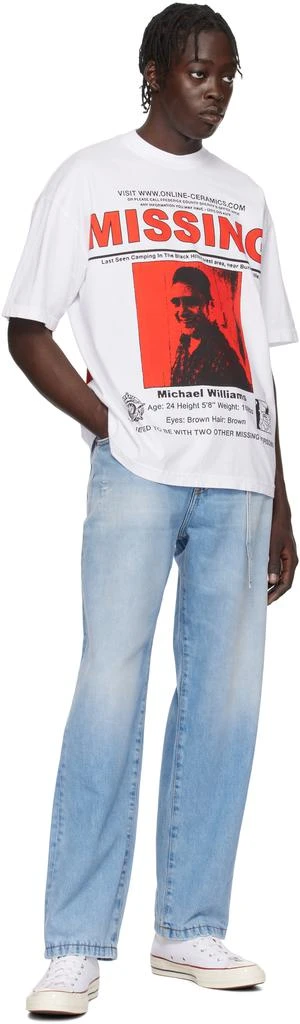 Online Ceramics White The Blair Witch 'Missing' T-shirt 4