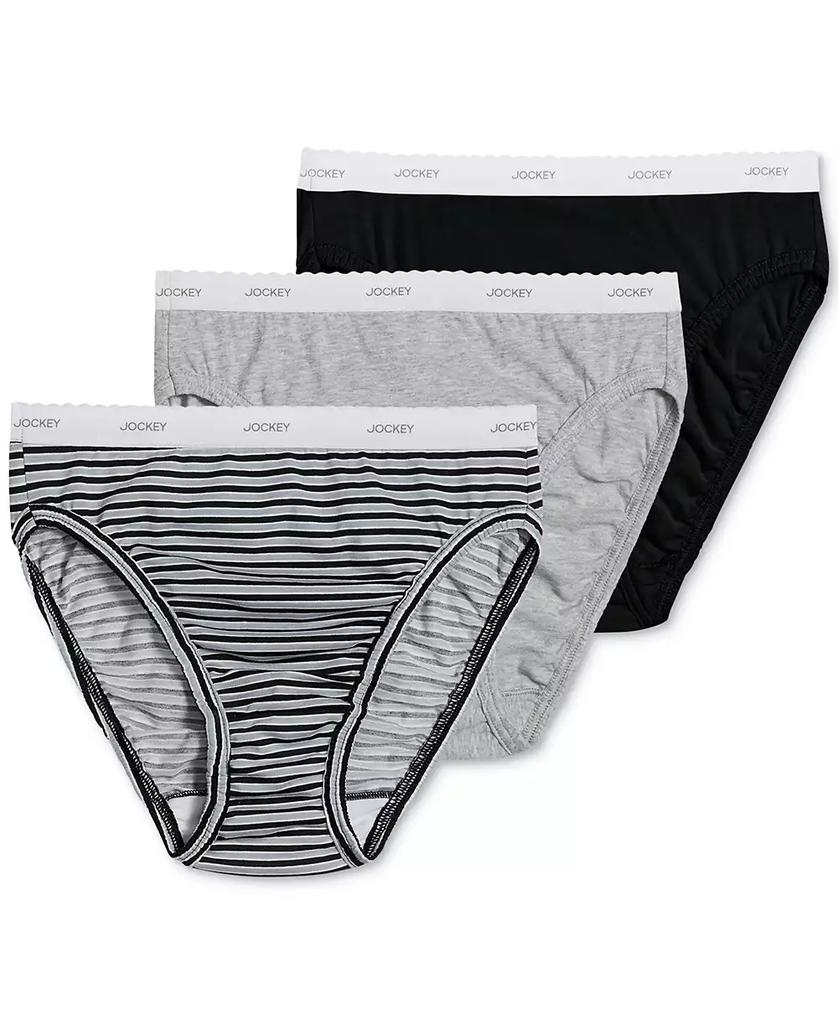 Jockey Classics French Cut Underwear 3 Pack 9480, 9481, Extended Sizes
