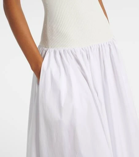 Staud Yamila gathered maxi dress 5