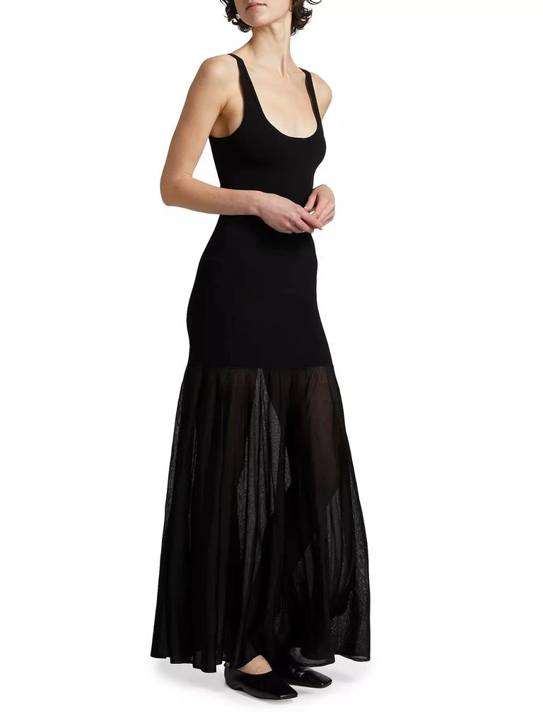Totême Evening Plissé Tank Dress 4
