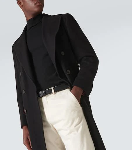 Rubinacci Double-breasted cashmere overcoat 5