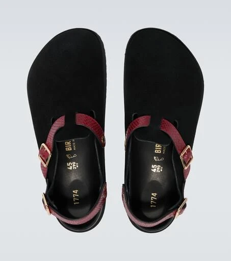 Birkenstock Tokio Cazador suede clogs 4