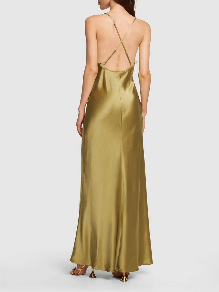 REFORMATION Maysen Silk Long Dress 2