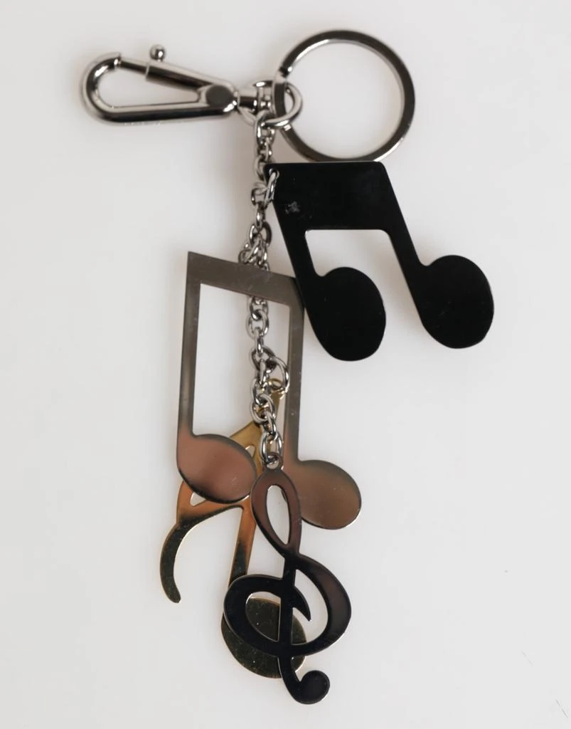 Dolce 
Gabbana Musical Note Key Holder Keychain Bag Charm Men
s Keyring 5