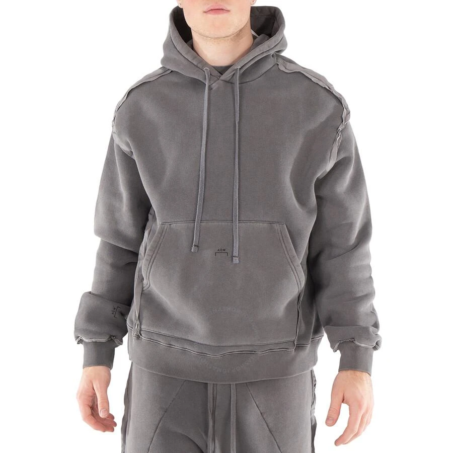 A-COLD-WALL* A Cold Wall Men's Black Facade Cotton Hoodie, Size Large 1