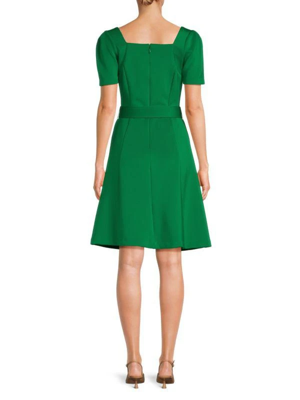Donna Ricco Belted Fit & Flare Dress 2