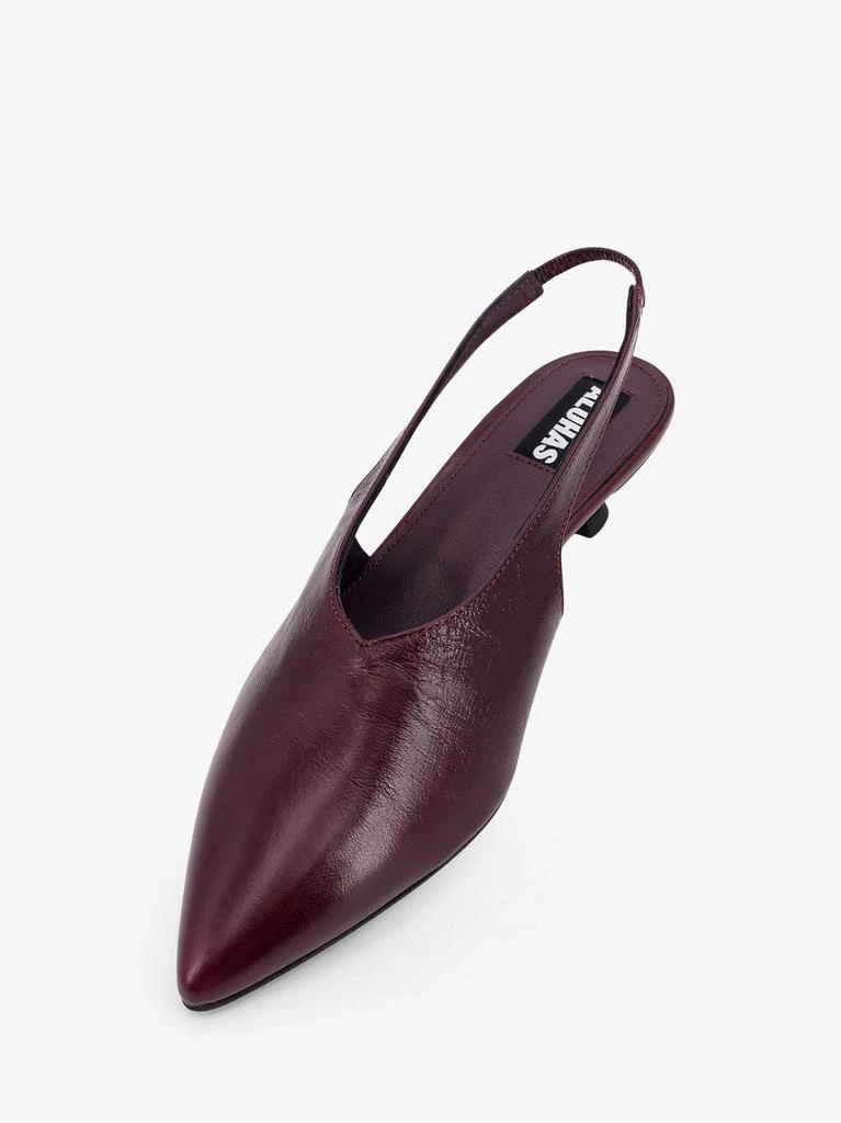 ALOHAS Eros leather slingback decolleté 4