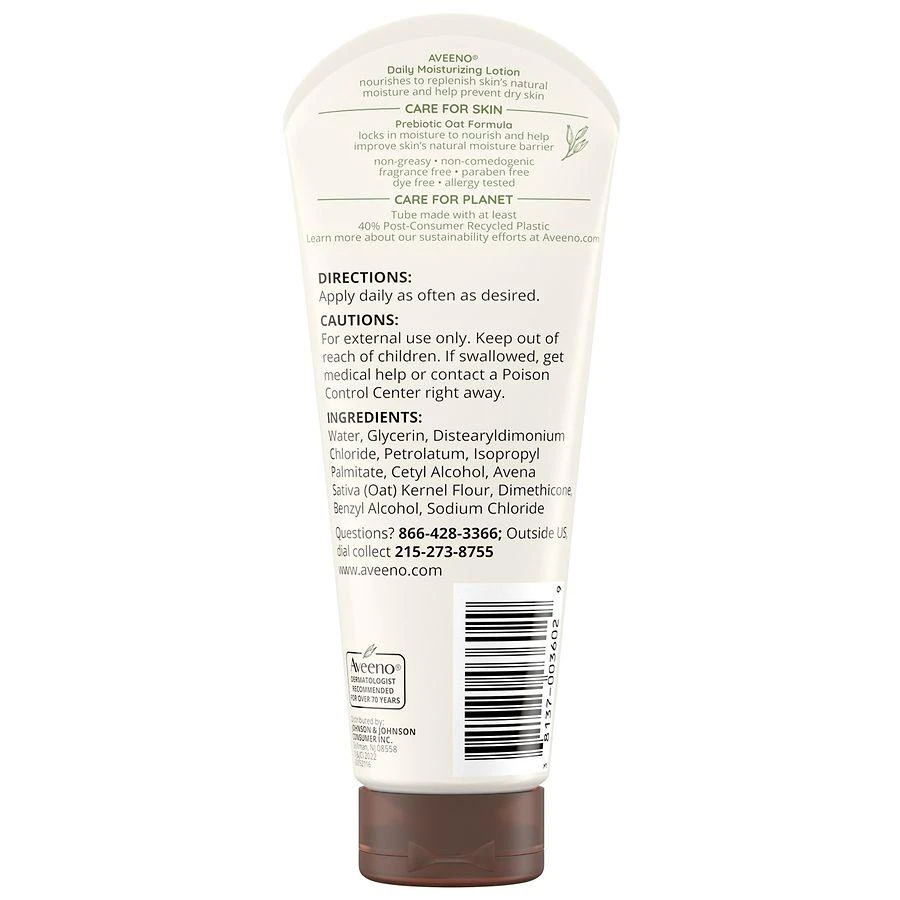 Aveeno Daily Moisturizing Lotion with Oat for Dry Skin 4