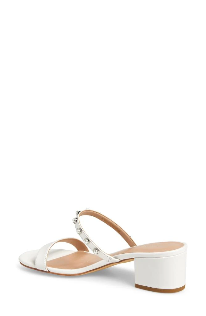Stuart Weitzman Pearly Strap Block Slide 50 Sandal 2