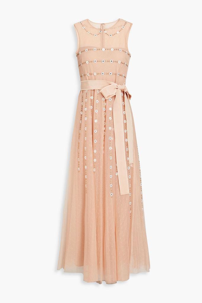 RED VALENTINO★素敵！Gathered point d'esprit midi dress REDVALENTINO Gathered point d'esprit midi dress | THE OUTNET