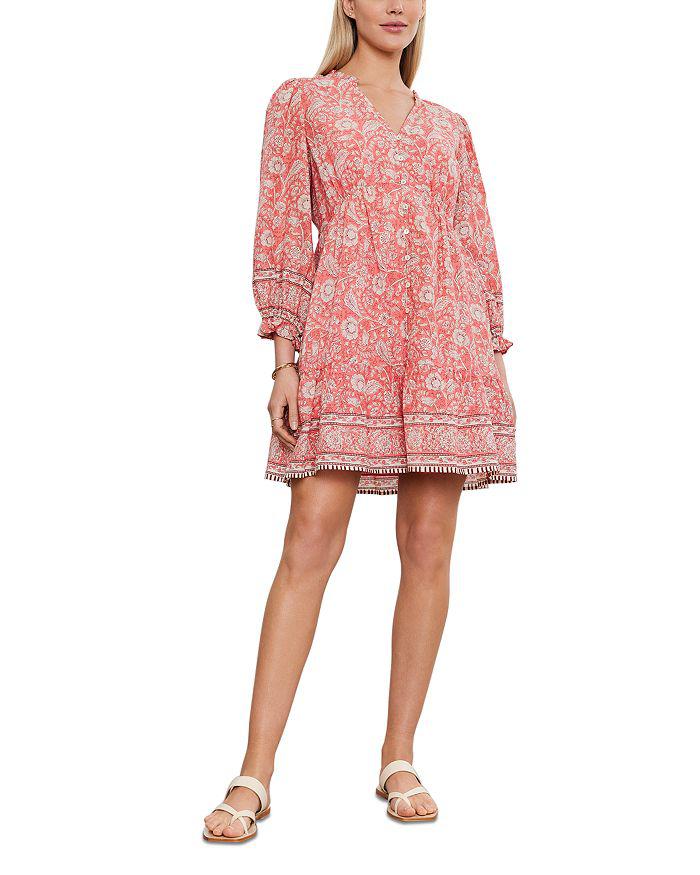 Velvet by Graham & Spencer Mary Long Sleeve Cotton Dress