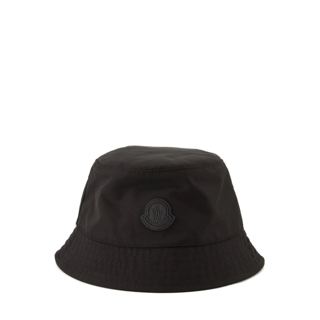 Moncler Moncler Logo Patch Bucket Hat 1