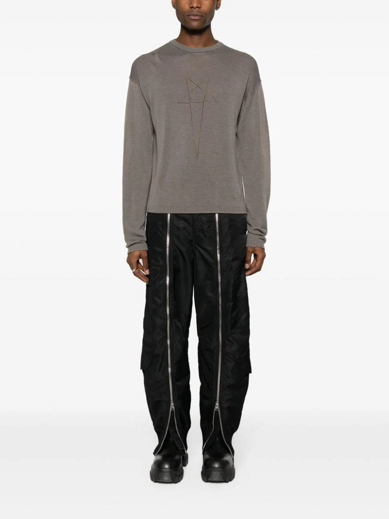 Rick Owens RICK OWENS - Cotton Sweater With Print 4