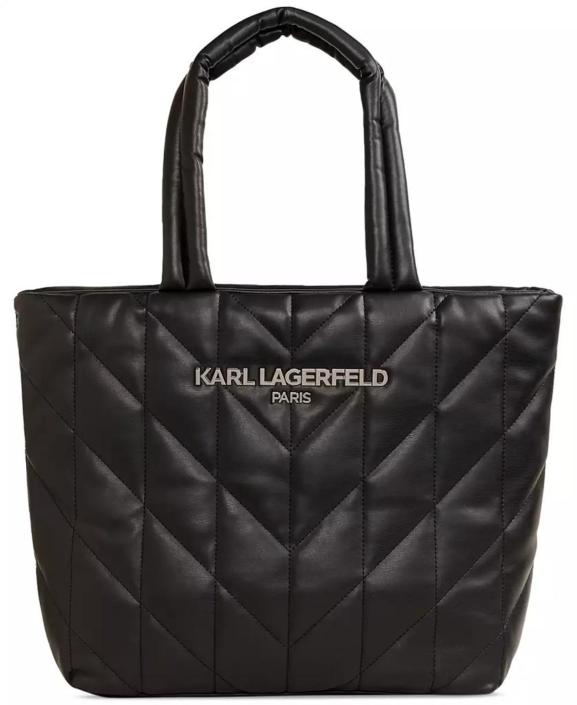 KARL LAGERFELD PARIS Voyage Quilted Extra Large Tote Tote Bags Free Shipping BeyondStyle