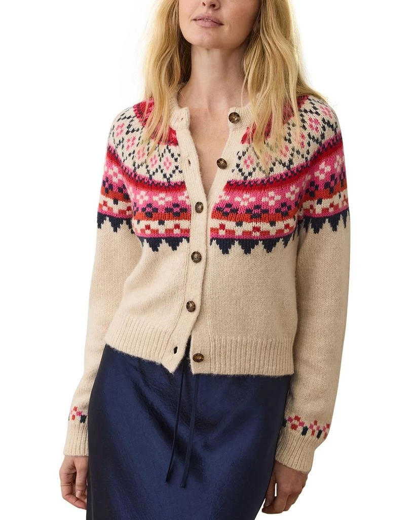 Marine Layer Ava Fair Isle Cardigan 1