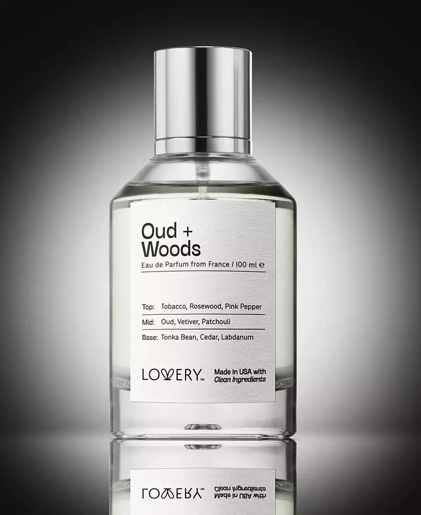 Lovery Oud + Woods Eau de Parfum, 3.4 oz. 3