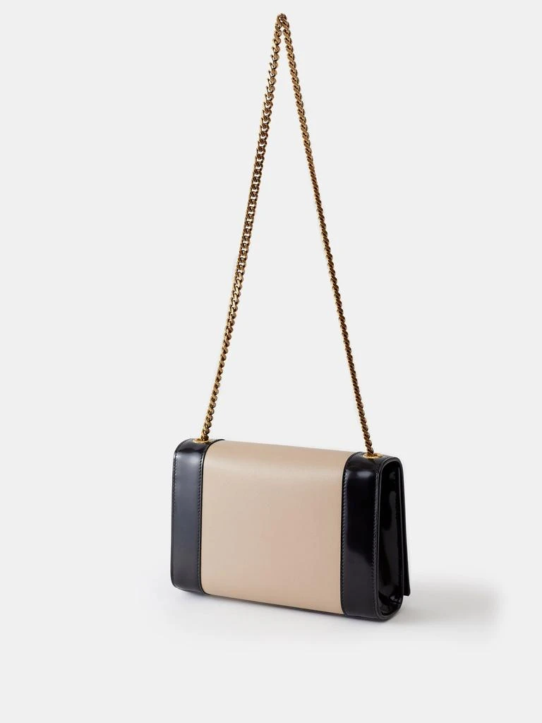 Saint Laurent Kate small two-tone leather cross-body bag 2