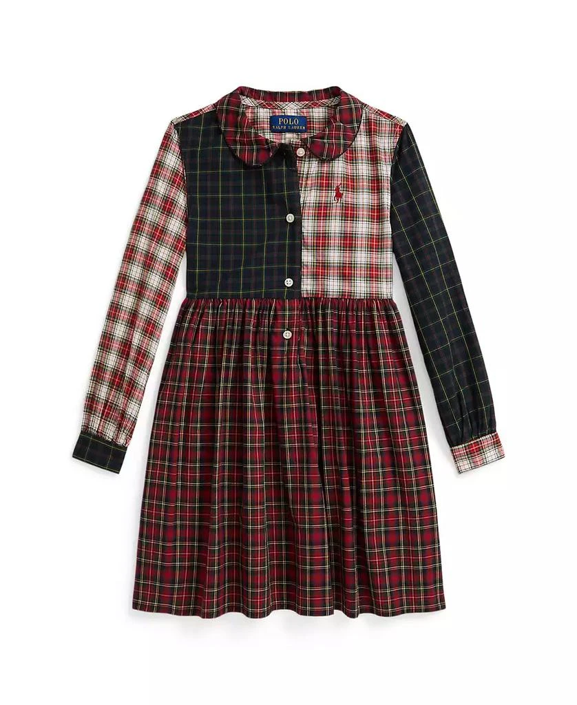 Ralph Lauren Girls
2T-6X Plaid Poplin Shirtdress