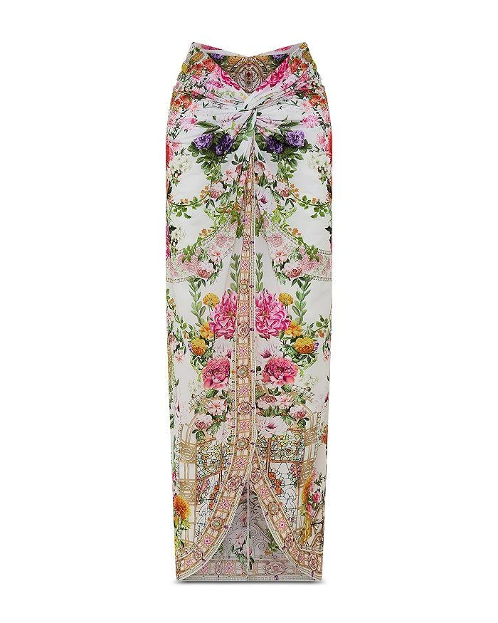 Camilla Swim Sarong Cover Up in Egyptian Rose 1