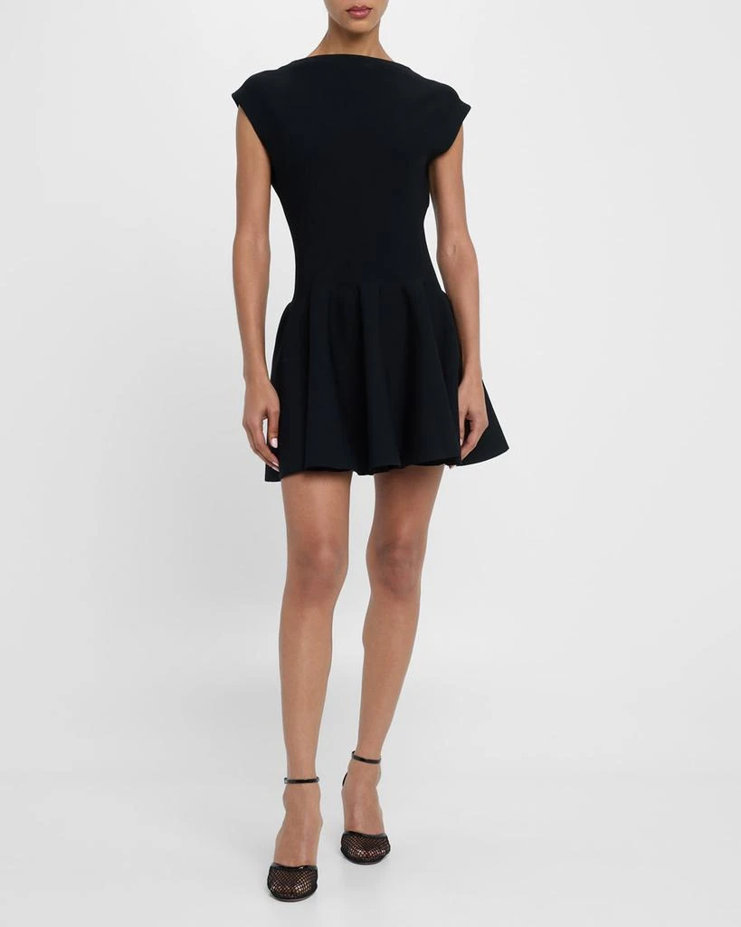 Alaia Skater Dress Black 40