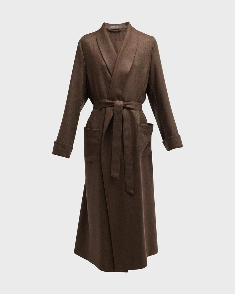 Loro Piana Long Cashmere & Alpaca Robe 2