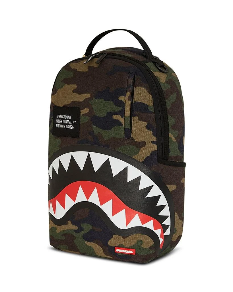 SprayGround Shark Central Camo DLXS Backpack 5