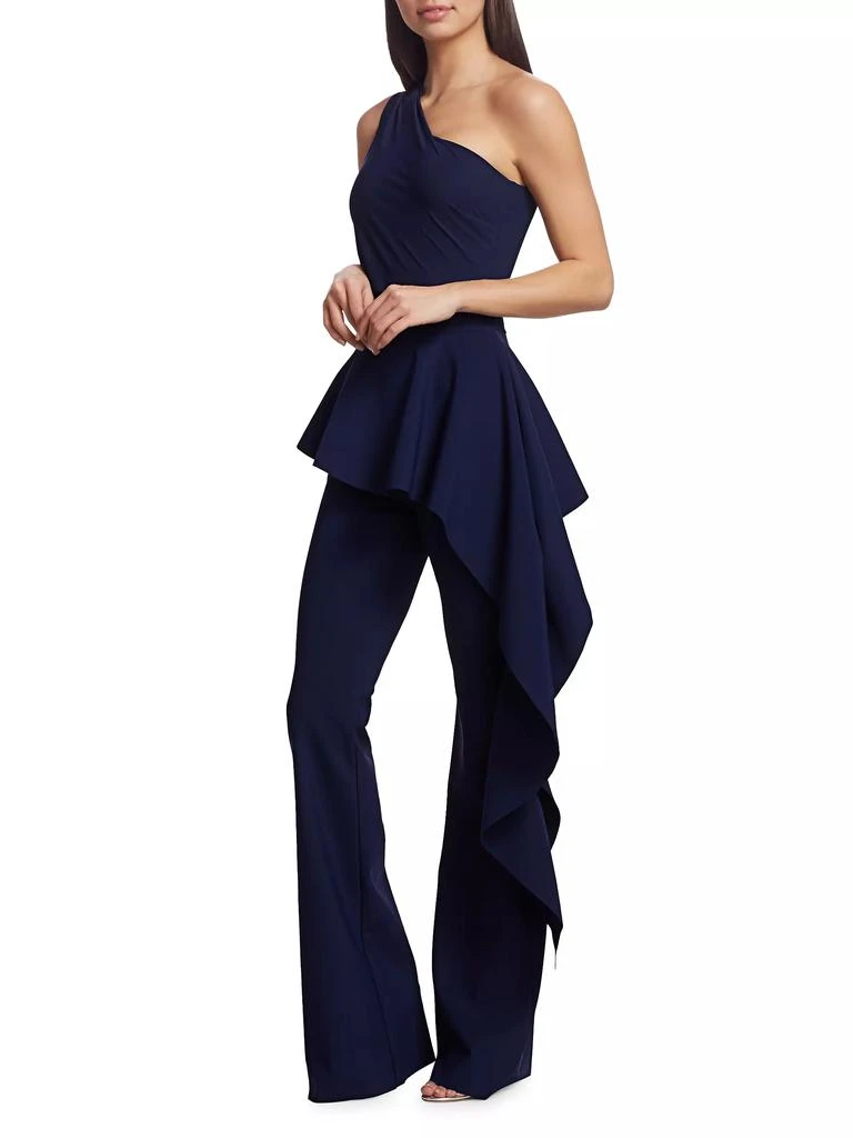 Chiara Boni Kincso One-Shoulder Peplum Jumpsuit 2