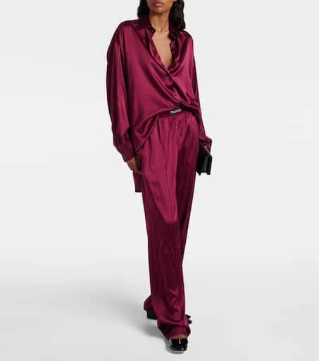 Tom Ford Audrey bow-detail patent leather ballet flats 3