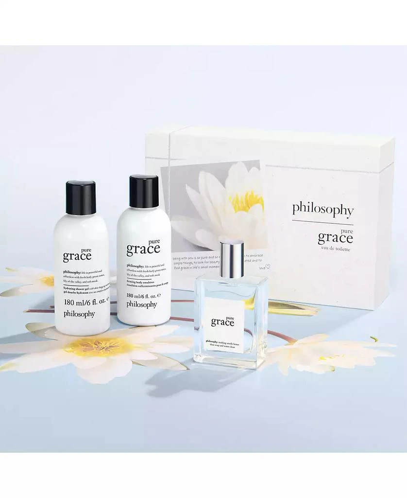 philosophy 3-Pc. Pure Grace Eau de Toilette Gift Set, Exclusively at Macy's 4