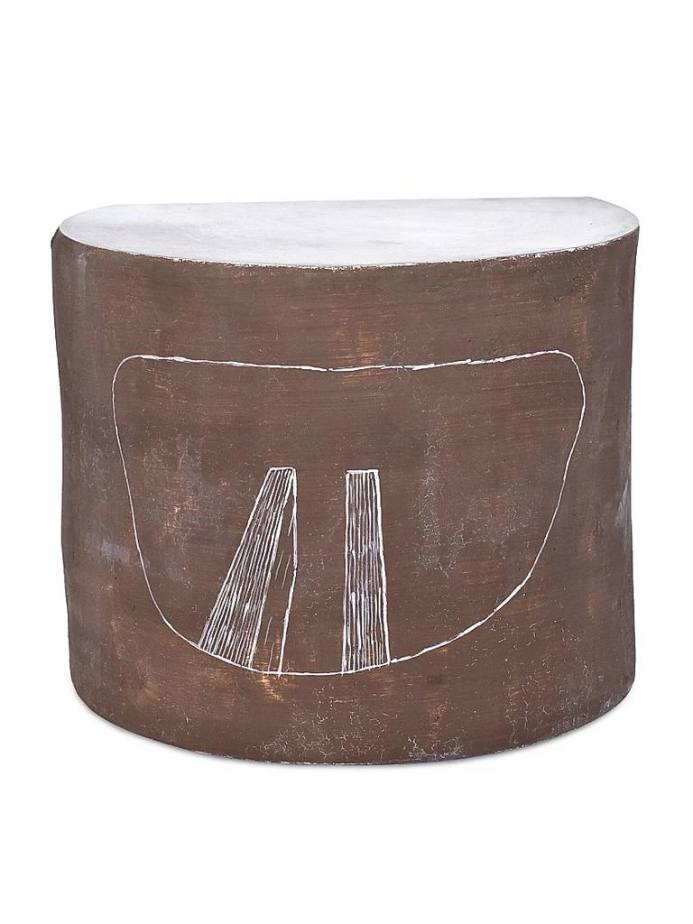 Lluis Lleó 

Pocket Like V

 Fresco on Metal , 6

 x 8

