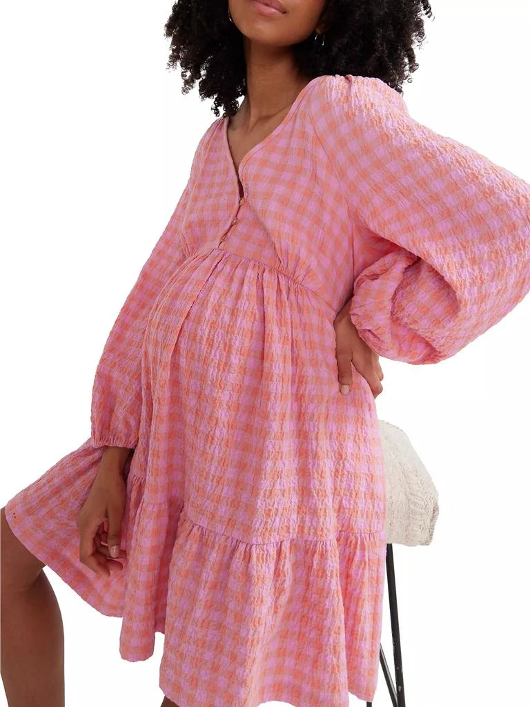 HATCH The Kelsey Maternity Mini Dress 3